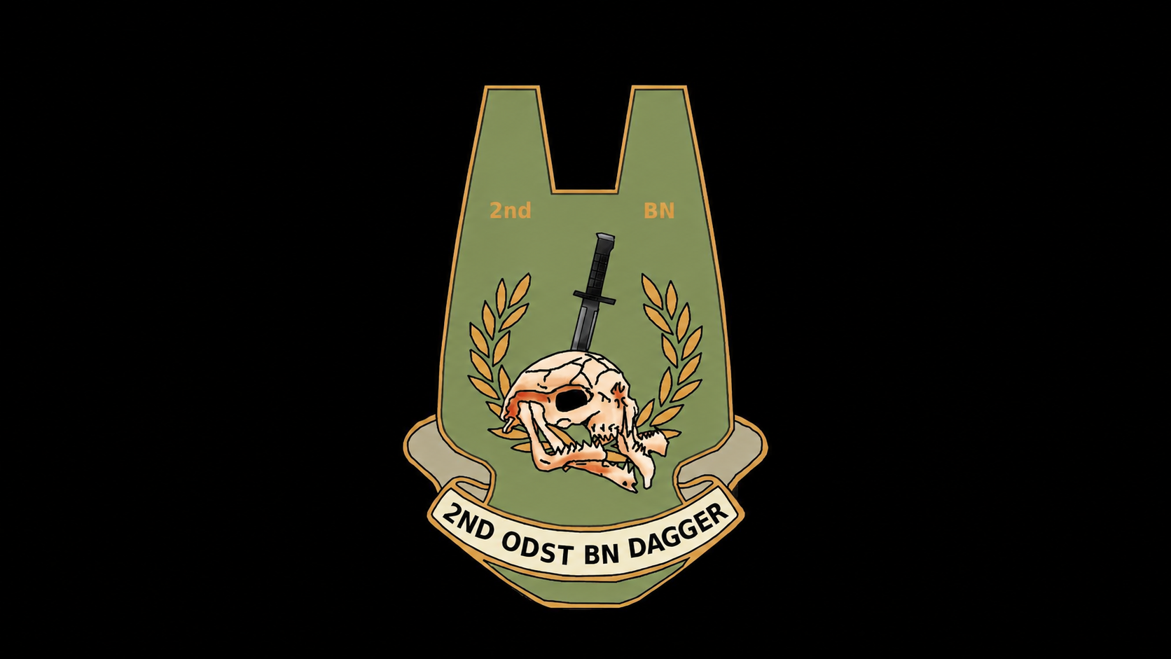2nd ODST Battalion Dagger banner