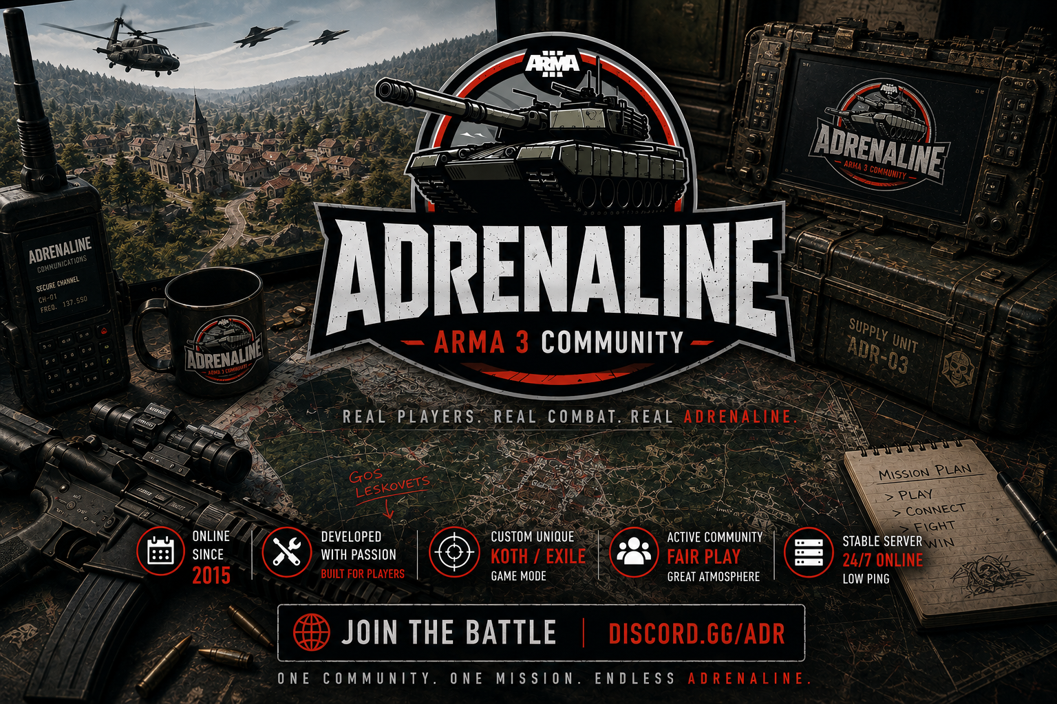 Adrenaline Community banner